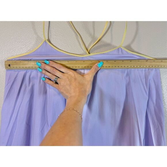 NWT ELF Bali Gabriella Open Back Lilac Cottagecore Slip Dress Women's Medium - Picture 9 of 10